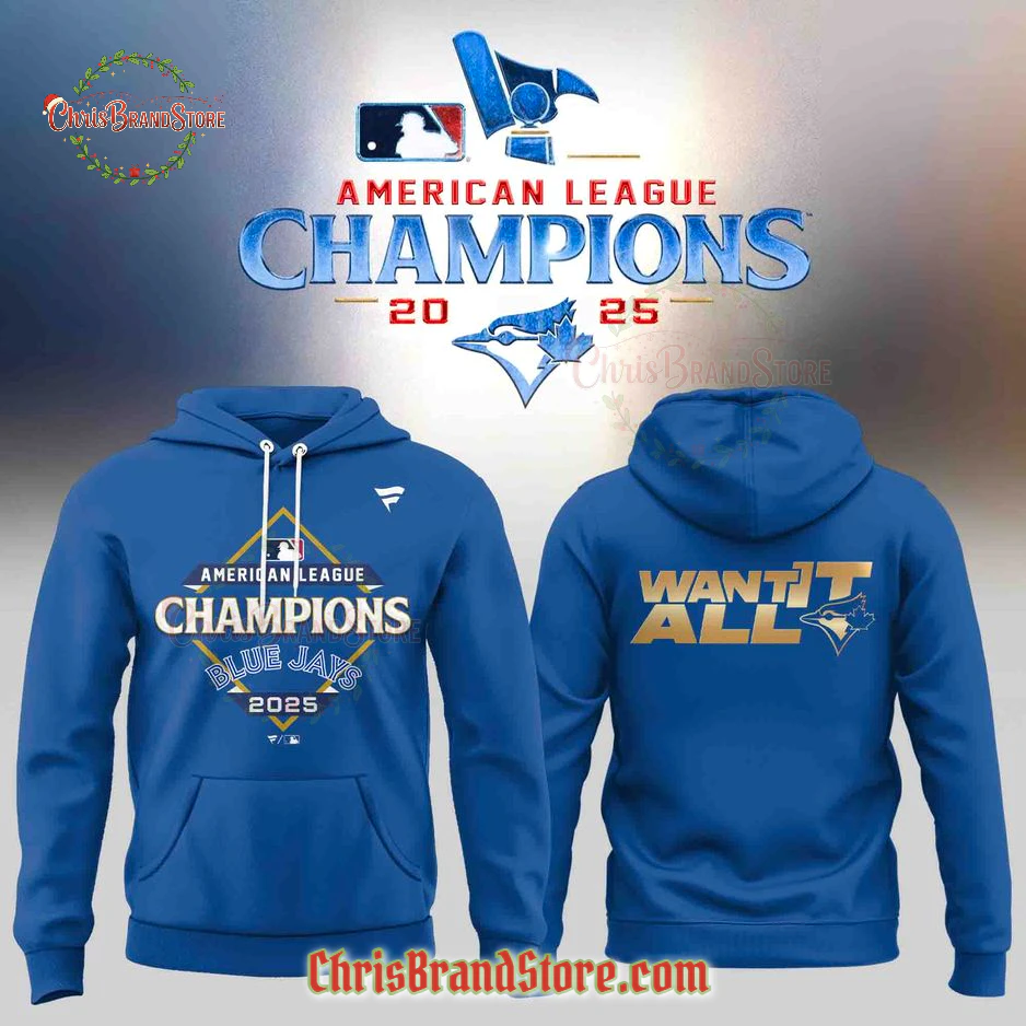 2025 American League Toronto Blue Jays Champions Hoodie