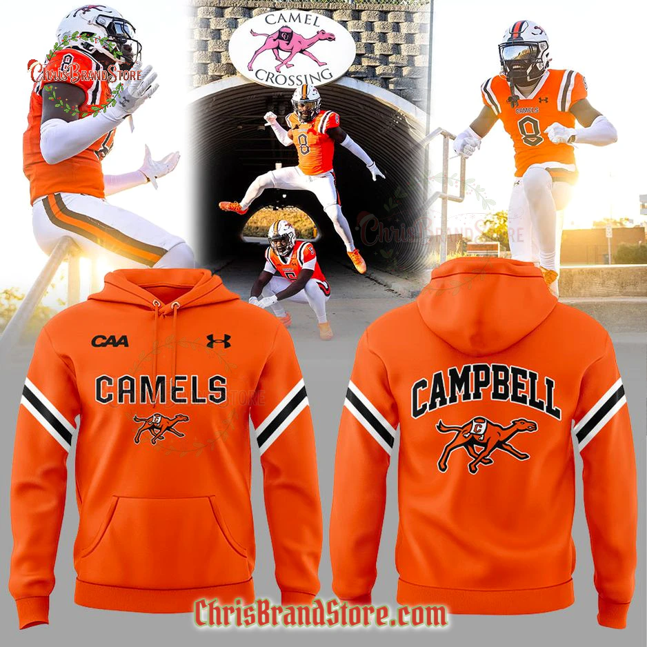 Campbell Football Campbell 2025 Battle Camel Costume Hoodie