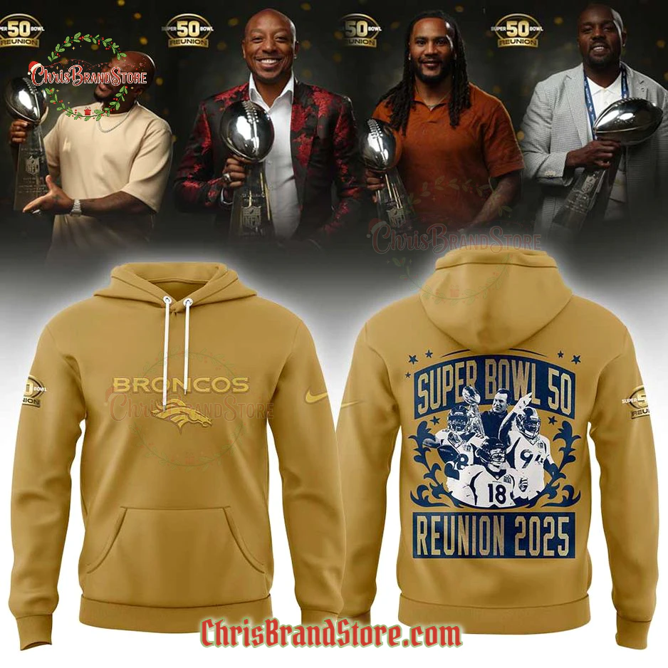 Denver Broncos Celebrating the Champs this Weekend Hoodie