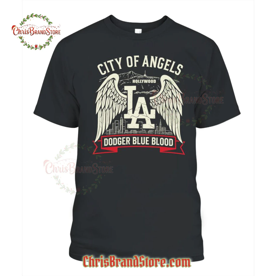 Los Angeles Dodger - City of Angels Dodger Blue Blood T-Shirt