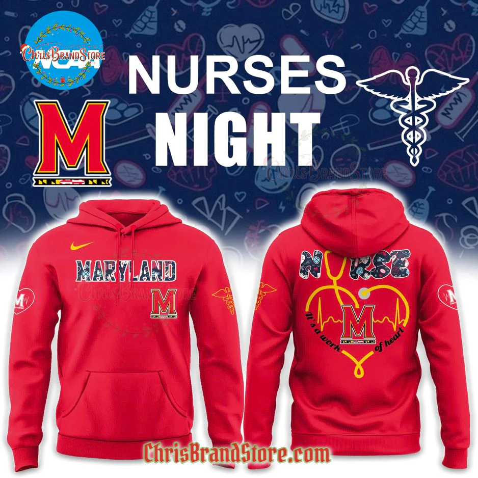 Maryland Terrapins Nurses Night Hoodie