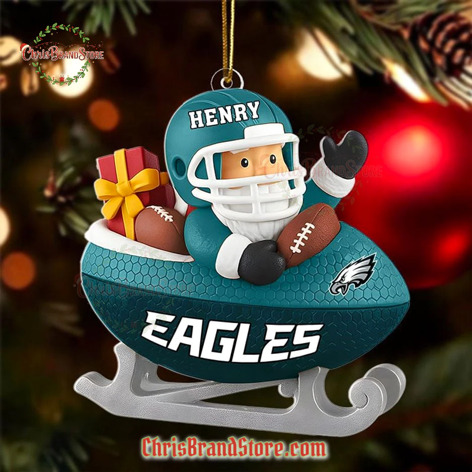 Philadelphia Football 2025 Christmas Ornament