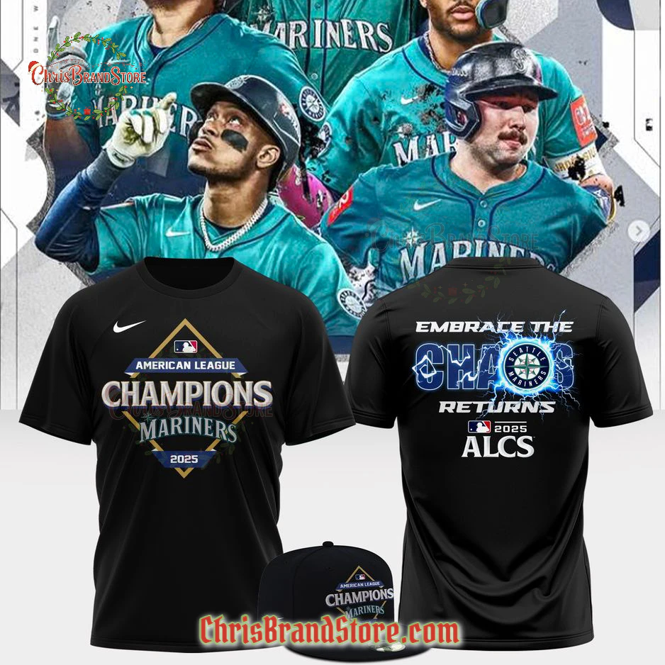 Seattle Mariners x AL Champions 2025 T-Shirt