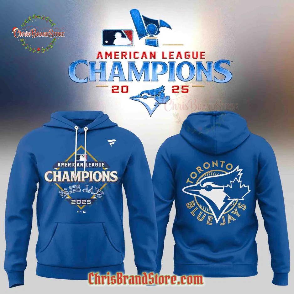 Toronto Blue Jays 2025 American League Champions Hoodie