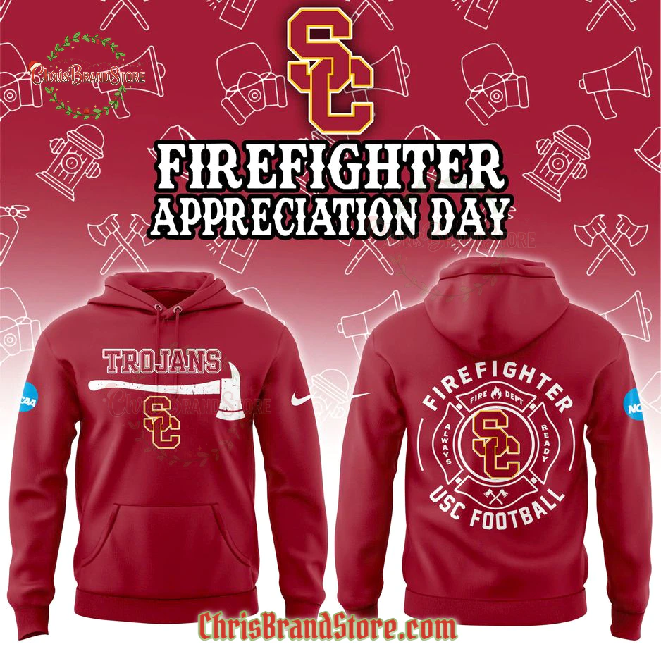 USC Trojans Firefighter Application Hoodie