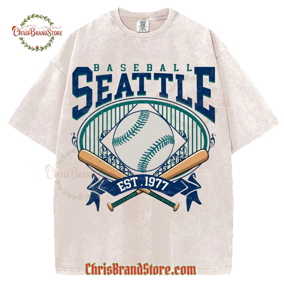 Vintage 90s Seattle Baseball T-Shirt