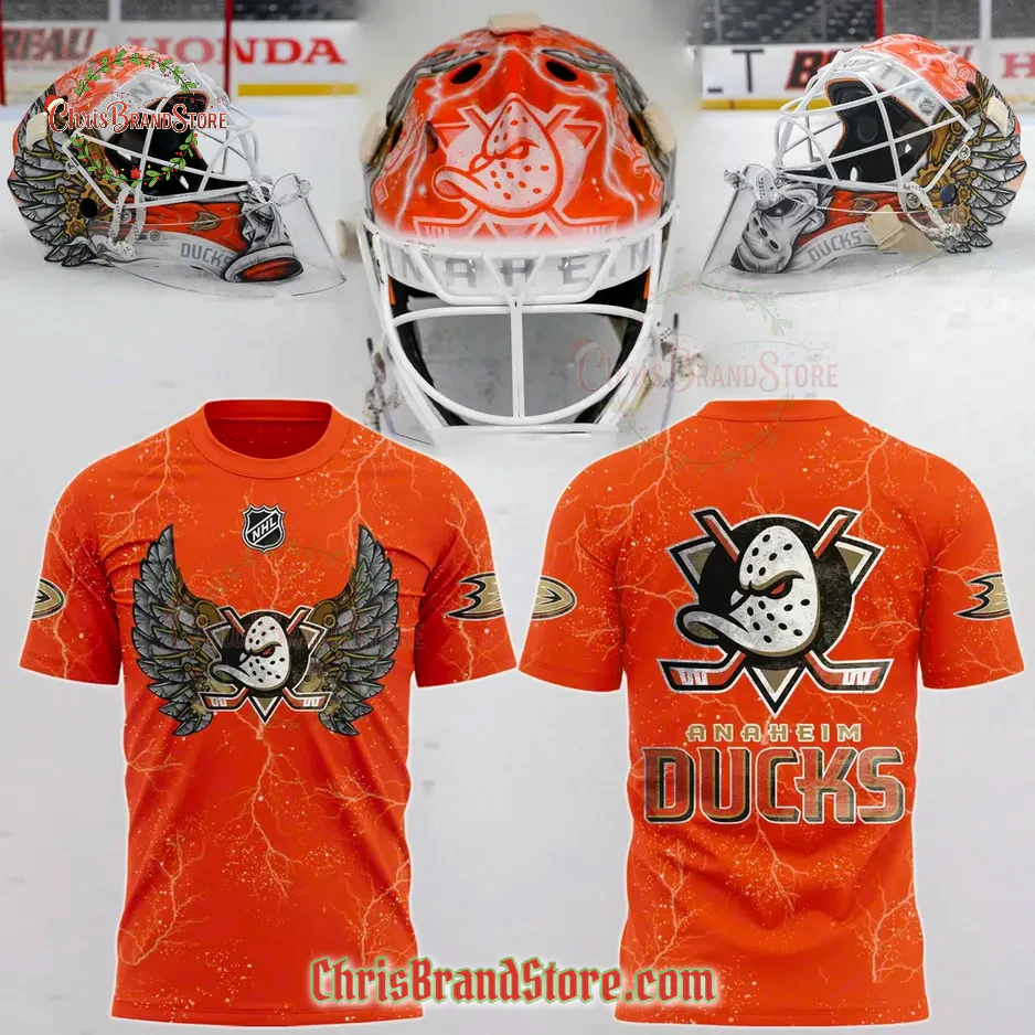 Anaheim Ducks New Edition Orange Special T-Shirt