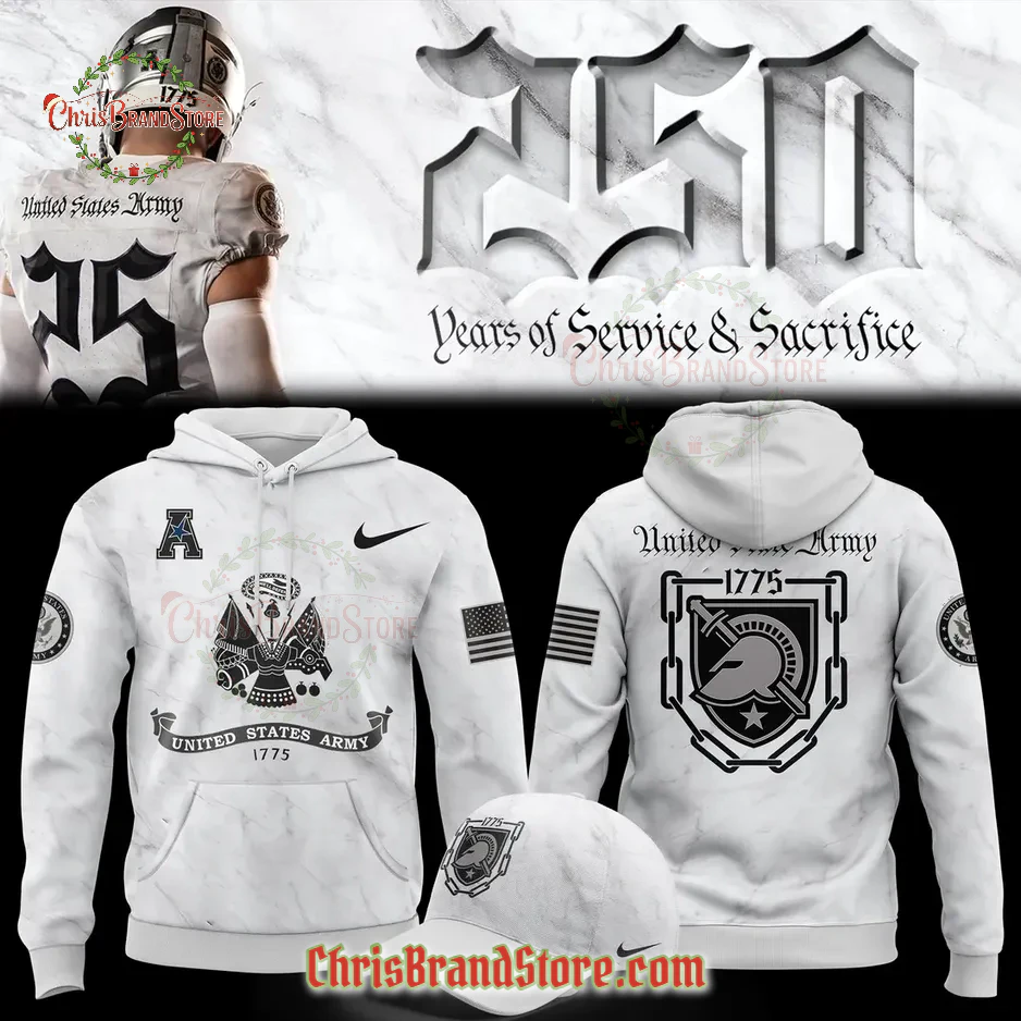 Army Black Knights Army 250 Rivalry Series Uniform Special Edition Hoodie