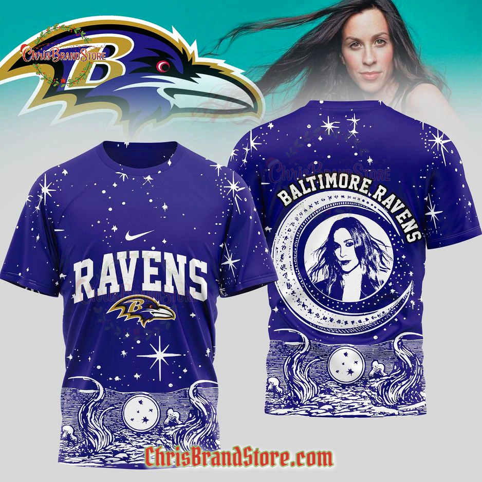 Baltimore Ravens x Alanis Morissette Fan T-Shirt