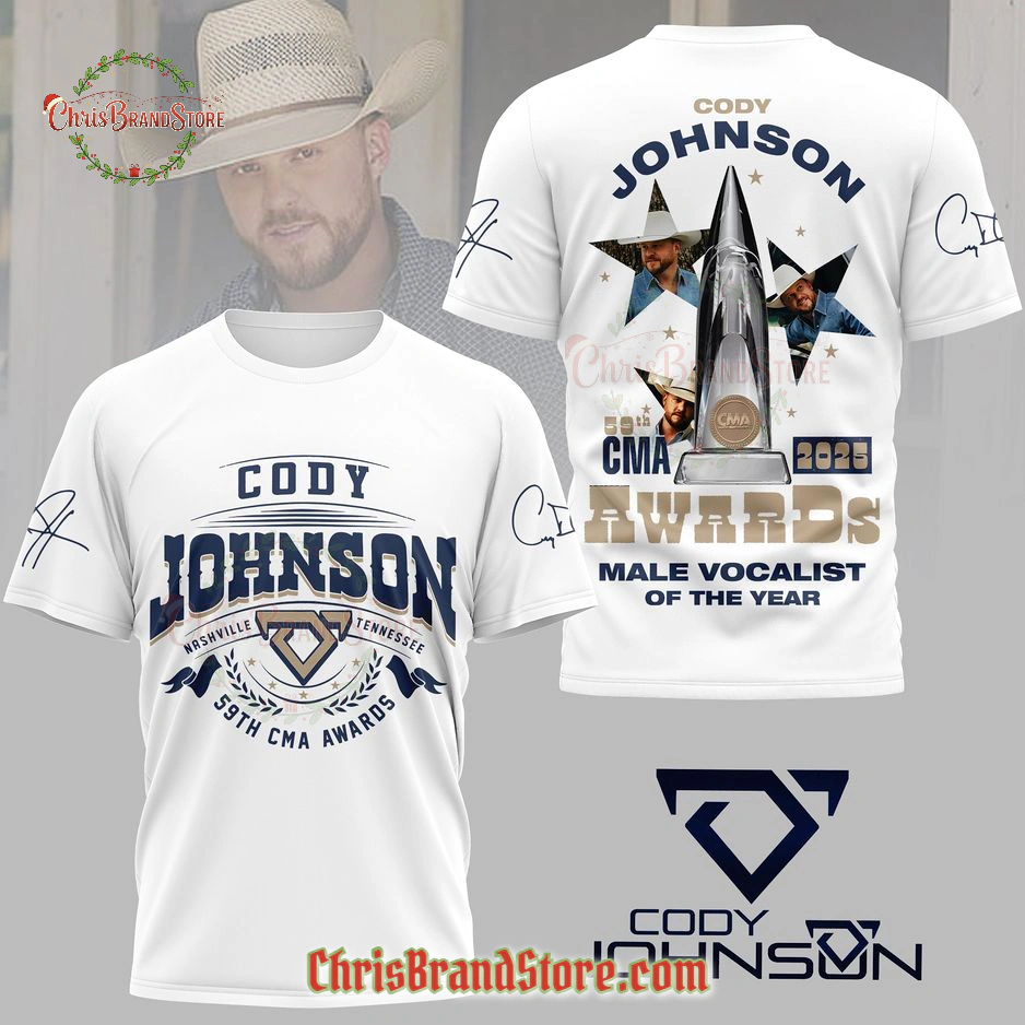 Cody Johnson 2025 59th CMA Awards T-Shirt