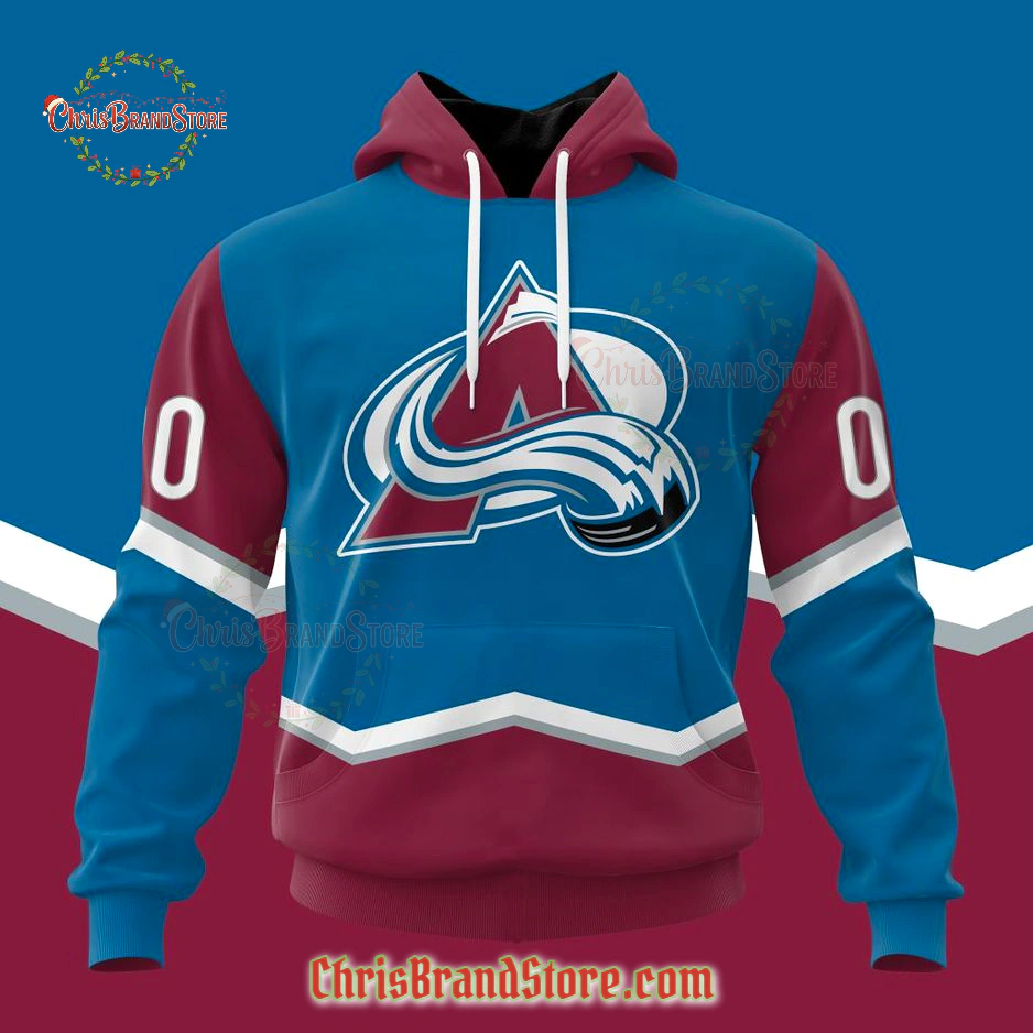 Colorado Avalanche Special Colour Rush Design Hoodie