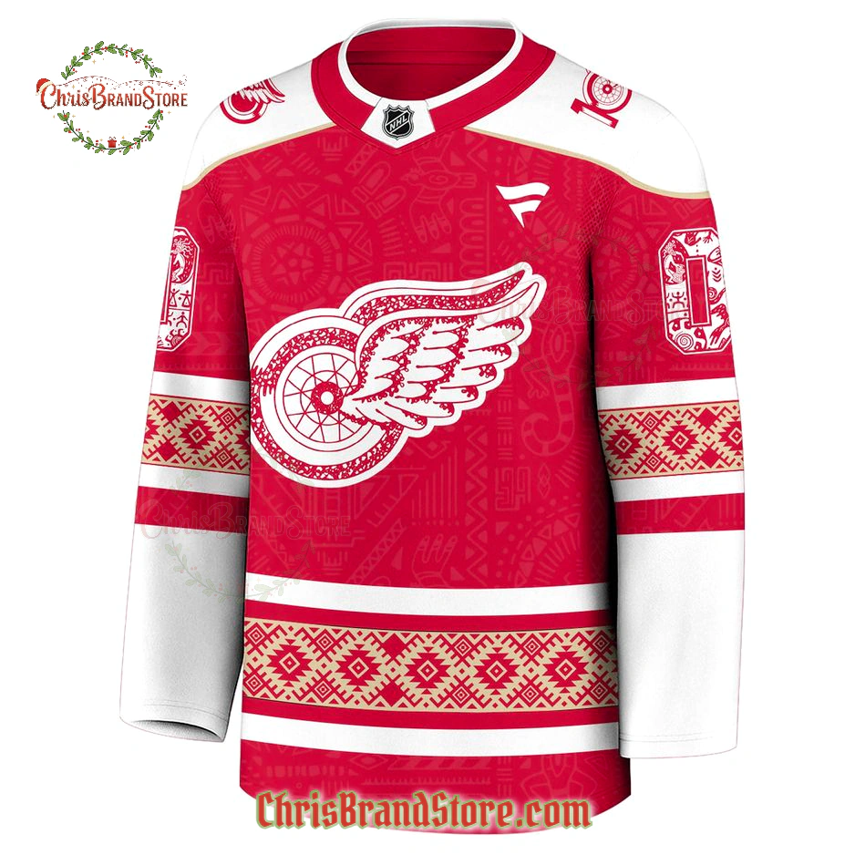 Detroit Red Wings Indigenous Peoples Heritage 2025 Custom Jersey