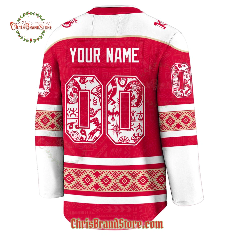 Detroit Red Wings Indigenous Peoples Heritage 2025 Custom Jersey