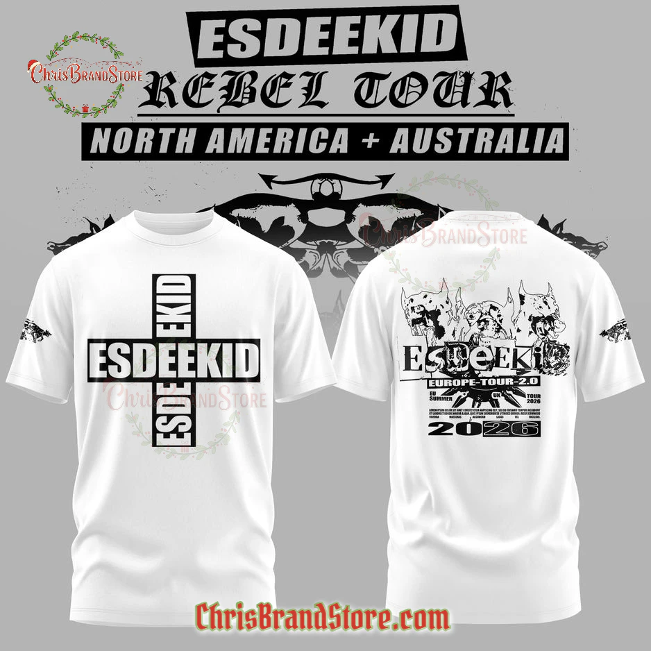 EsDeeKid Rebel Tour 2025 North America T-Shirt