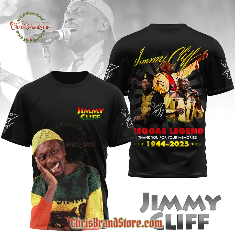 Jimmy Cliff Geggae Legend 1944-2025 My Memories T-Shirt