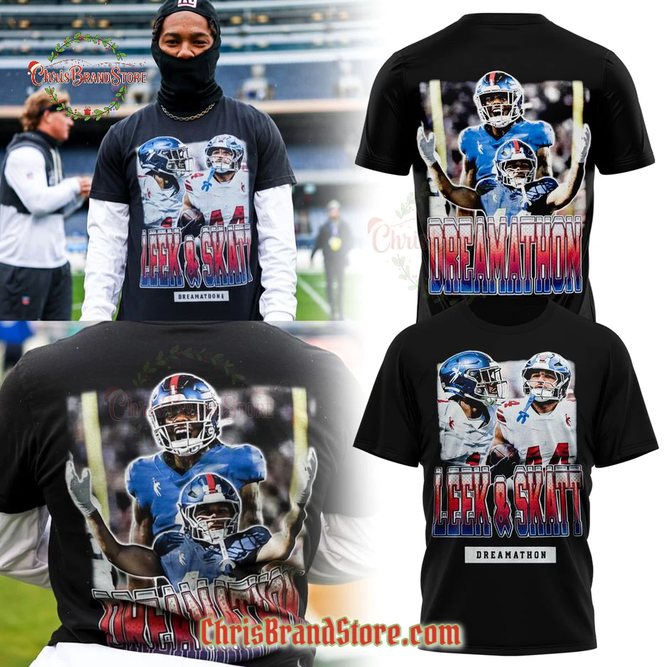 New York Giants x Leek Skatt Dreamathon T-Shirt