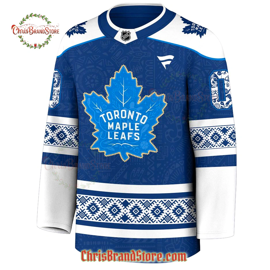 Toronto Maple Leafs 2025 Indigenous Peoples Heritage Day Custom Jersey