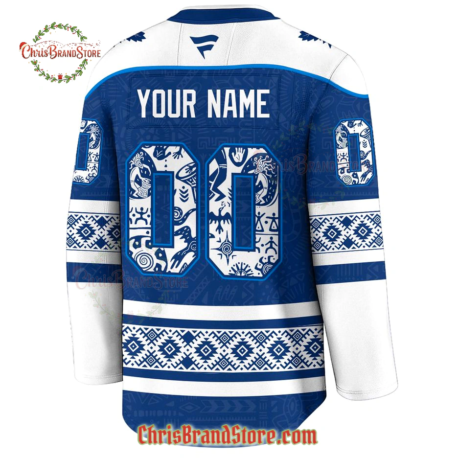 Toronto Maple Leafs 2025 Indigenous Peoples Heritage Day Custom Jersey