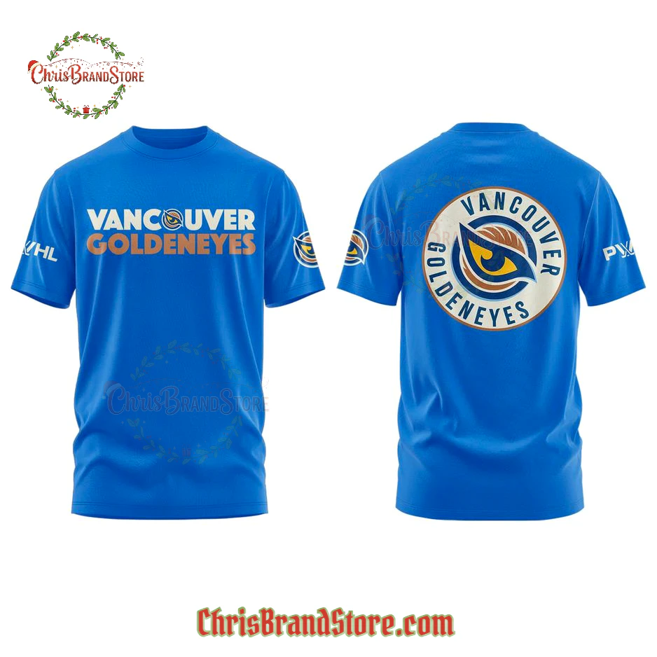 Vancouver Goldeneyes 2025 Royalty Standard Blue T-Shirt | Hoodie