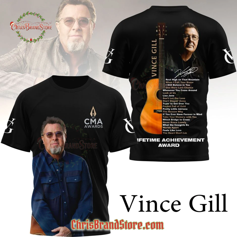 Vince Gill Lifetime Achievement Award 2025 T-Shirt
