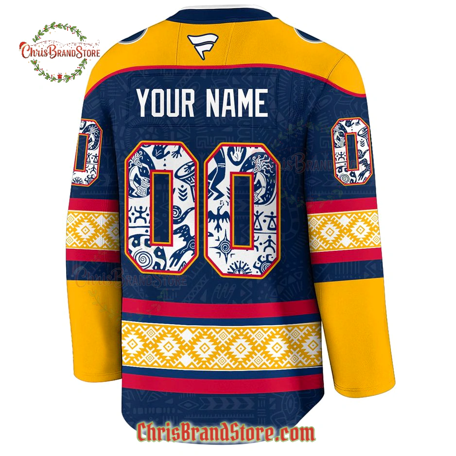 Winnipeg Jets 2025 Indigenous Peoples Heritage Day Custom Jersey