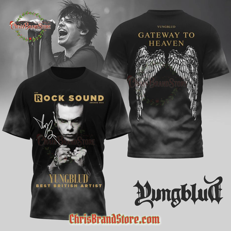 Yungblud Best British Artist Gateway To Heaven T-Shirt