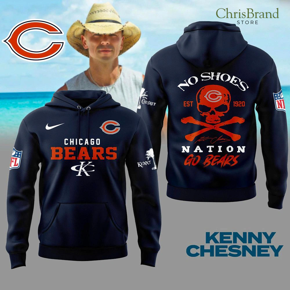 Chicago Bears x Kenny Chesney Limited Hoodie