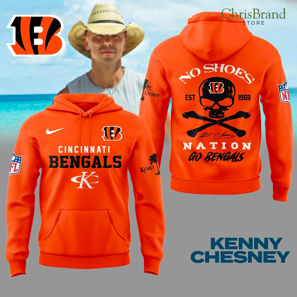 Cincinnati Bengals x Kenny Chesney Limited Collection Hoodie