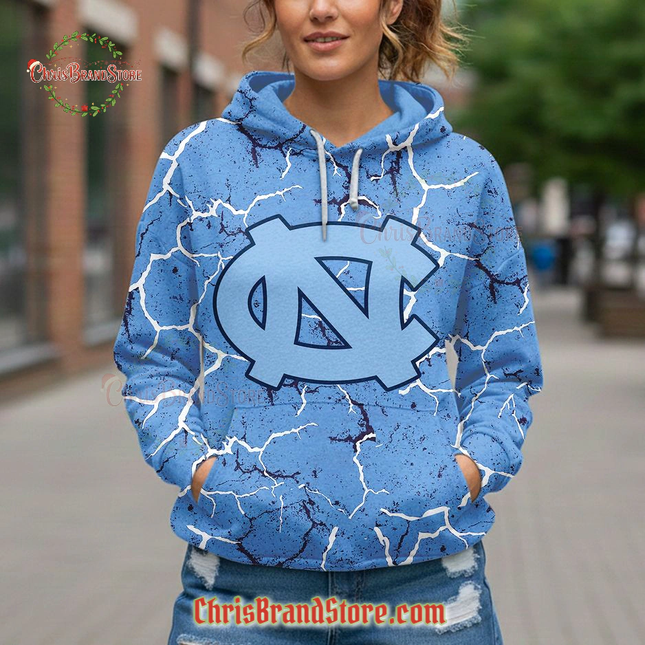 North Carolina Tar Heels Messy Bun Game On Go Heels Hoodie