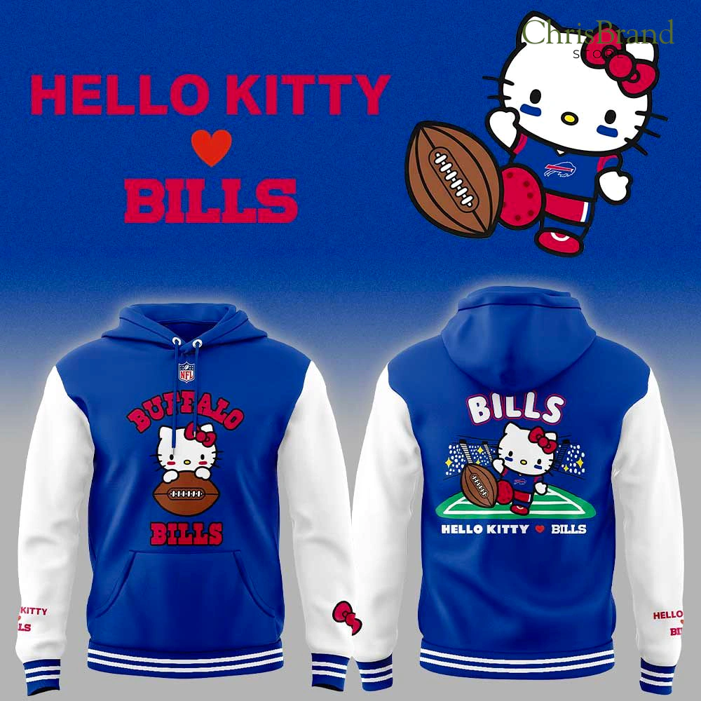 Buffalo Bills Hello Kitty Supercute Hoodie