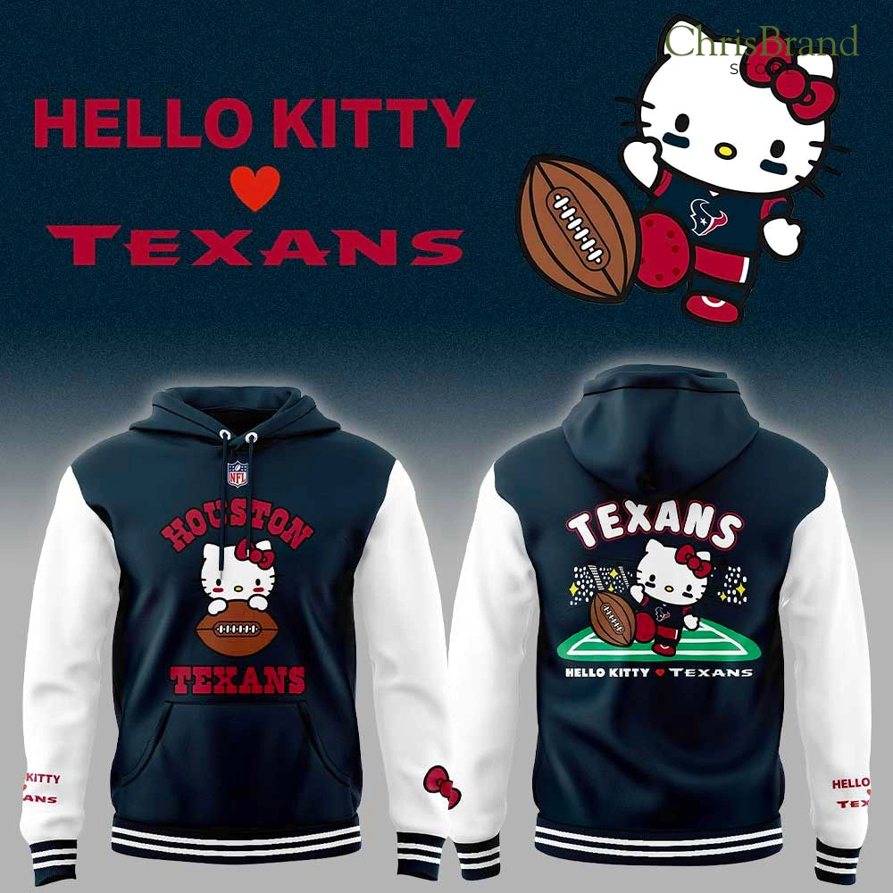 Houston Texans Hello Kitty Supercute Hoodie