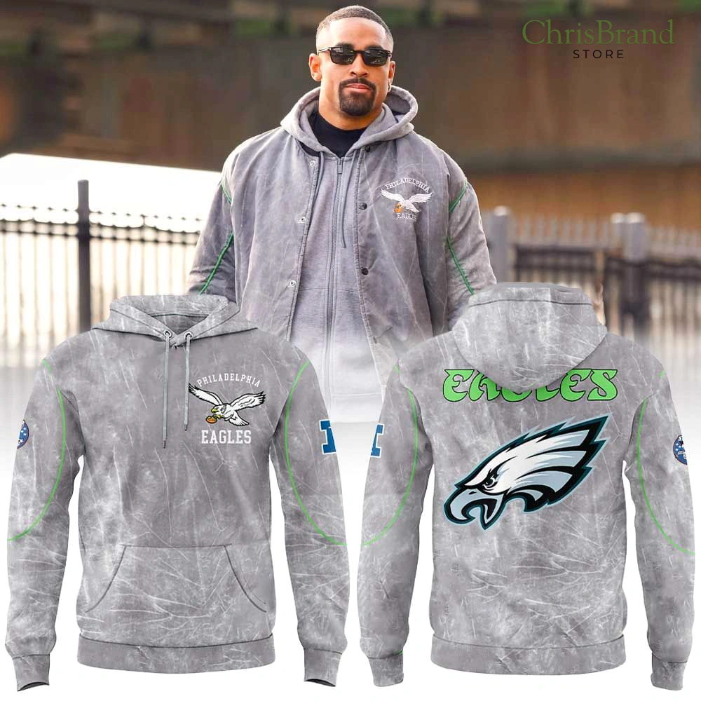 Philadelphia Eagles Starter Acid Washed Hoodie